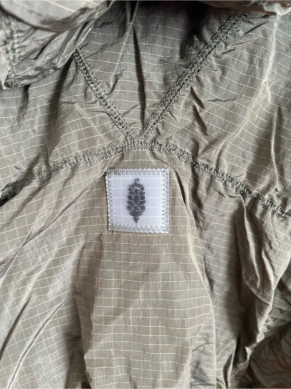NWOT Free People Movement Happy Camper Windbreaker Jacket size XL
